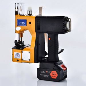 Portable Handheld Electric <b>Automatic</b> Cold Sealing Bag Closer Industrial <b>Sewing</b> <b>Machine</b> 220V Battery for Beverage Apparel - Product Image 3
