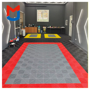 Dalles de sol en <span class=keywords><strong>vinyle</strong></span> PP à emboîtement antidérapantes et drainantes pour garage, <span class=keywords><strong>parquet</strong></span> moderne d'intérieur, écologiques, garantie 5 ans, livraison gratuite - Product Image 5