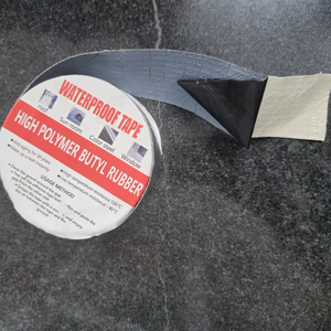 Usine vente en gros de ruban imperméable auto-adhésif en butyle pour les fissures de toit et de mur produit de membrane imperméable - Product Image 1