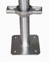 Accessoires de coffrage de construction moderne en acier, échafaudage, accessoires de support, échafaudage réglable, vis de levage en U, base à vis, haute résistance, 1 an