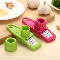 I-0065 Ustensiles de cuisine Accessoires de cuisine Râpe multifonctionnelle pour gingembre et ail, trancheuse, mini-couteau
