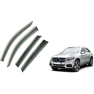 Injection Side Window Deflectors Visor Rain Guards for Benz GLC 2015-2018 Wind Deflector Auto Accessories - Product Image 1
