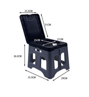 Vente flash - Toilettes d'urgence en plastique pour le camping en plein air, les voyages, la randonnée, les toilettes portables pour les campeurs