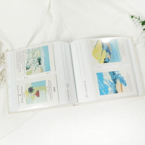 Su misura a caldo in lamina d'oro con copertina rigida per Album di foto con Scrapbook stampa di riviste ricordi per durare per sempre Album di foto - Product Image 4