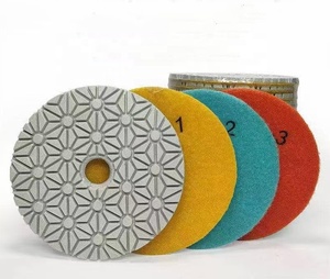 4 inch ướt/Khô Miếng đánh bóng kim cương cho đá granit đá cẩm thạch thạch anh đá bàn khoan máy xay đánh bóng cho bê tông - Product Image 4