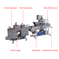 Machine à paner entièrement automatique, ligne de production de panure à haute capacité, système de panification alimentaire