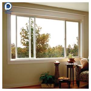 Fenêtres à battants en PVC au design moderne et élégant, étanches et insonorisées, pour la rénovation des bureaux et des chambres. - Product Image 1