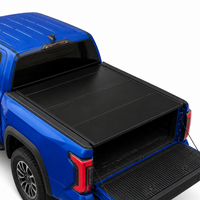 Couverture de benne rigide à profil bas pour Toyota Tundra 2016-2023, Ford F-250/350 Super Duty 2017-2024, accessoires de couverture de benne de 6'10 pouces