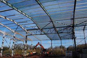 Tùy chỉnh Kết Cấu Thép đúc sẵn bền nhà kho hộ<span class=keywords><strong>i</strong></span> thảo hiệu quả chi phí chống cháy bắt vít mô-đun ISO9001 - Product Image 2