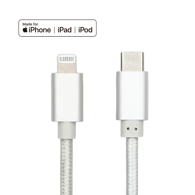 2024 MFi High Quality Phone Charger Data Cable Type C to IOS USB 8PIN Micro USB Charging Cable Nylon for iPhone iPad for iPod