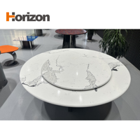 Table basse moderne de luxe en quartz pour salle à manger, design minimaliste pour petits appartements, balcons, salon, chambre à coucher
