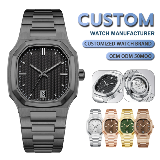 Men's Automatic Mechanical Watch Luxury Mechanical Watch Mechanical Watches for Women Waterproof Luminous Tourbillon Moonphase