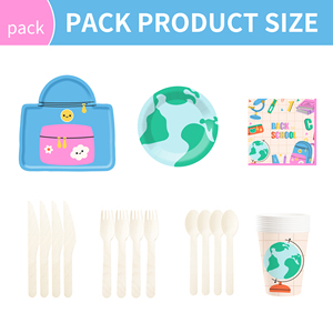 Platos, Vasos y Servilletas con Temática de Graduación DAMAI, Platos de Papel Desechables para Graduación, Artículos de Fiesta, Decoraciones, para 8 Personas - Product Image 6