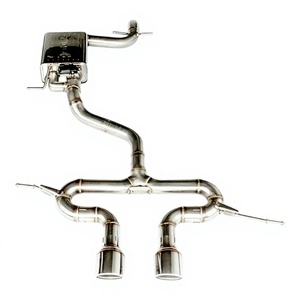 ท่อไอเสียสแตนเลสแบบมีวาล์ว Vortex Sport Sound สำหรับรถยนต์ Volkswagen Golf MK6 Catback Exhaust - Product Image 1