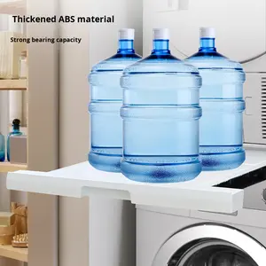 Support empilable multifonctionnel pour sèche-linge Support de connexion transfrontalier pour <span class=keywords><strong>machine</strong></span> à <span class=keywords><strong>laver</strong></span> gain de place pour une utilisation intelligente dans la salle de bain - Product Image 4