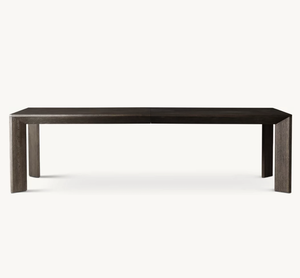 Table d'extension de table à manger rectangulaire <span class=keywords><strong>Arles</strong></span> de très grande taille au design contemporain Sassanid - Product Image 3