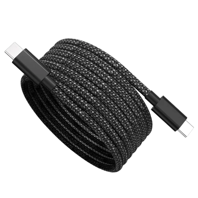 1M 2M Type-C to Type-C USB Cable Pure Copper Conductor Braid Shielding 3A Fast Charging for Camera Earphone Computer Printer