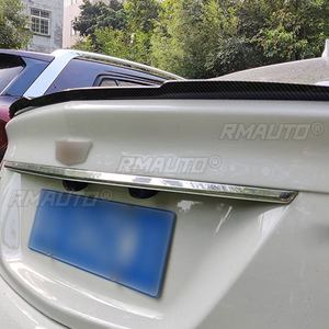 สปอยเลอร์หลังคาอเนกประสงค์ขนาด 115 ซม. สติ๊กเกอร์ติดรถยนต์ คาร์บอนไฟเบอร์ สปอยเลอร์ท้ายรถ สปอยเลอร์หลังคาทรง V แบบ DIY สำหรับตกแต่ง - Product Image 5