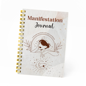 2026 Impression personnalisée Manifestation Journal Spirituel Relié Bien-être Planificateur Quotidien Positivité Affirmation Autosoin Cahier - Product Image 1
