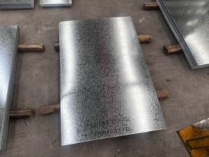 Lamiera di Acciaio Zincato a Caldo di Fornitura Industriale, Calibro 22 24 26 <span class=keywords><strong>28</strong></span>, Foglio di Acciaio Zincato Liscio per Materiali da Costruzione - Product Image 5