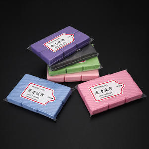 Lingettes nettoyantes personnalisées pour extension de cils, marque distributeur, violet, noir, vert, rose, non pelucheux, 540 pièces - Product Image 3