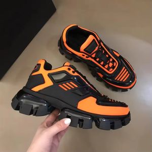 Großhandel Luxus Designer Schuhe Atmungsaktive Bequeme Leichte Modische Sneakers Höhenerhöhende Chunky Mesh Maßgefertigte Pradaing - Product Image 3