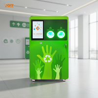 Máquina Expendedora Inversa Inteligente Automática para Botellas de Mascotas, con Certificación CE y UL, para Reciclaje en Exteriores