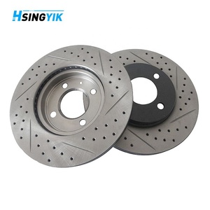 Disques de frein en carbone pour Volkswagen VAG Seat, roues de voiture, rotor de frein avant, 6N0615301D 321615301D 256x20mm - Product Image 4