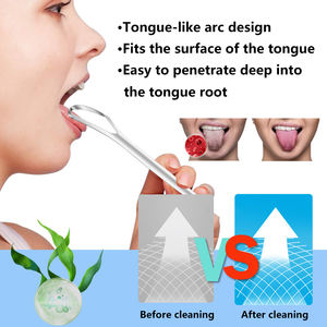 <span class=keywords><strong>TOOCARE</strong></span> personnalisé hygiène buccale effet frais langue mauvaise haleine brosse Tongschrappers langue nettoyeurs grattoir - Product Image 5