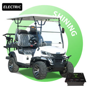Voiture de golf électrique en aluminium à batterie, 4 places, homologuée CE, fabriquée en Chine, par Shininglsv - Product Image 1