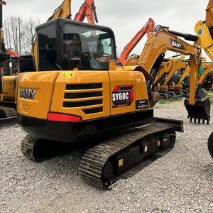 Excavadora Sany SY60C 90% Nueva, Original de China, con Certificación EPA y CE - Product Image 6