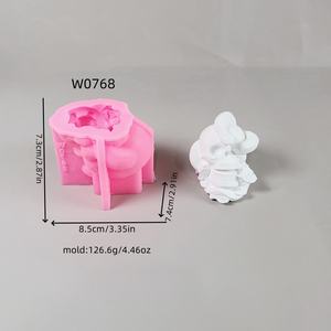 Handmade <b>Resin</b> Casting <b>Molds</b> for DIY Decorative Ornaments Ins Style Silicone Desktop Tools Skeleton <b>Mold</b> W0768 - Product Image 3