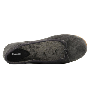 CHOOZII scarpe Casual di fascia alta donna donna crine di cavallo stampa leopardata Slip On <span class=keywords><strong>ballerine</strong></span> - Product Image 4