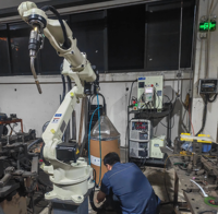 Brazo Robótico Industrial T-ROCK de 6 Ejes, Robot de Soldadura Automática para Máquina de Soldadura por Arco MIG TIG