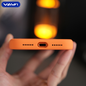 VAWI S091 Coque magnétique en silicone liquide de haute qualité au design exclusif pour iPhone 17 <span class=keywords><strong>Pro</strong></span>/<span class=keywords><strong>Max</strong></span>, antidérapante, en silicone - Product Image 5