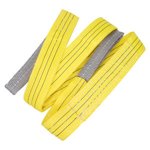 Sangle de levage plate en polyester haute ténacité 1-12 tonnes, norme EN 1492-1, double plis - Product Image 5