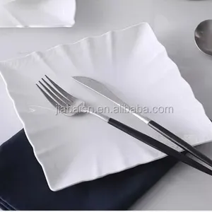 Weiß bone china platz italienische tafelservice mit hoher qualität