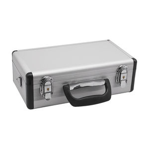 Mehrzweck-Aufbewahrungsbox aus Aluminium mit stoßfestem Schaum und abnehmbarem Riemen - Product Image 5