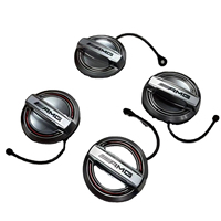 Bouchon de réservoir de carburant chromé rouge pour Mercedes-Benz AMG A0004703301 A000 470 46 00 a 000 470 46 00 A0004704600 000 470 4600