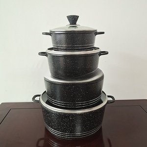 Nhà Máy Bán Hàng Trực Tiếp Hiện Đại 8-Mảnh Súp Nồi Đặt Thẳng Cơ Thể Bao Gồm Maifan Đá Kim Loại Cross-Biên Giới Đặc Biệt Kết Hợp Bộ - Product Image 1