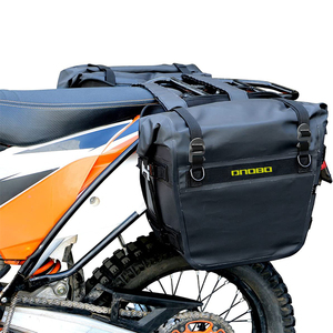 <span class=keywords><strong>Alforjas</strong></span> Secas de PVC 100% Impermeables, Duraderas y de Gran Capacidad, Montables en la Mayoría de las Motocicletas de Aventura y Doble Propósito - Product Image 2