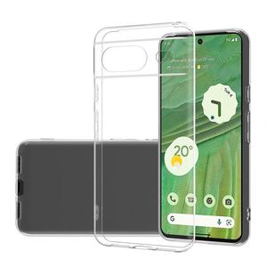 Funda Transparente de TPU para Teléfono Google Pixel 10 Pro Xl 9A 8A 7A 9 8 7 6 Pro 6A, Cubierta Trasera de Silicona Transparente con Protector de Lente - Product Image 1