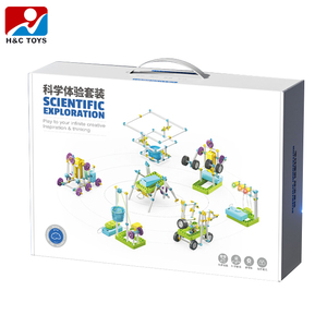 Ensemble d'expériences scientifiques et éducatives sur les panneaux solaires Phase Five 59 Styles, jouet de construction pour enfants, blocs de construction DIY - Product Image 4