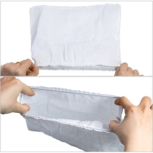 Túi đựng bụi móng tay bán chạy trực tiếp từ nhà máy - Túi hút bụi làm móng dùng một lần màu trắng - Product Image 3