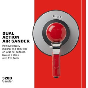 Lijadora Orbital Neumática de Doble Acción Ingersoll Rand 328B, Disco Adhesivo de 8 Pulgadas, Órbita de 5/32, 825 RPM - Product Image 2