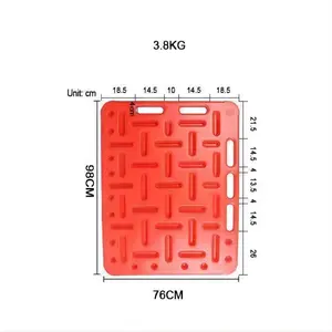 Hot Selling red plastic block board small medium large size pig blocking board for pig farm