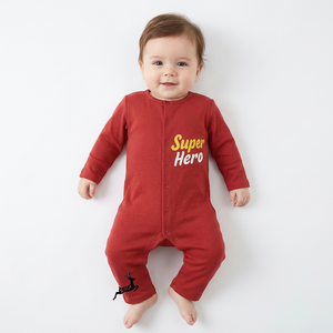 Fabricante OEM, Pelele para Bebé Recién Nacido, Mono de Manga Larga para Invierno, Logotipo Personalizado, Ropa para Bebés al por Mayor - Product Image 1