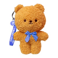 Machine à griffes sur mesure jouets porte-clés en peluche mini ours en peluche porte-clés