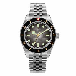 Reloj Automático de Diseño Original con Esfera de Waffle, Cristal de Zafiro, Revestimiento AR Luminoso, Bisel de Cerámica, Resistente al Agua, para Hombre - Product Image 2