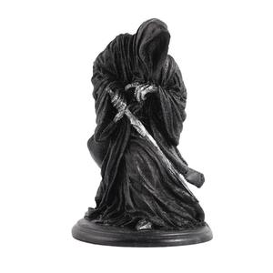 Figuritas religiosas Estatua de la muerte Santa escultura de santa muerte con capucha Reaper poliresina Grim Reaper obra maestra para decoración de Halloween - Product Image 1